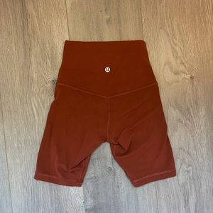 LULULEMON size 0 align high rise short 6”